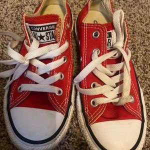 Size 13 (little kids) Converse